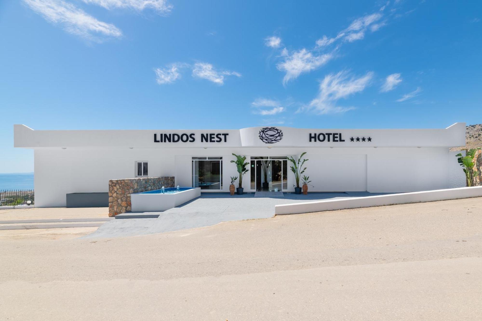 Pefki Lindos Nestアパートホテル エクステリア 写真