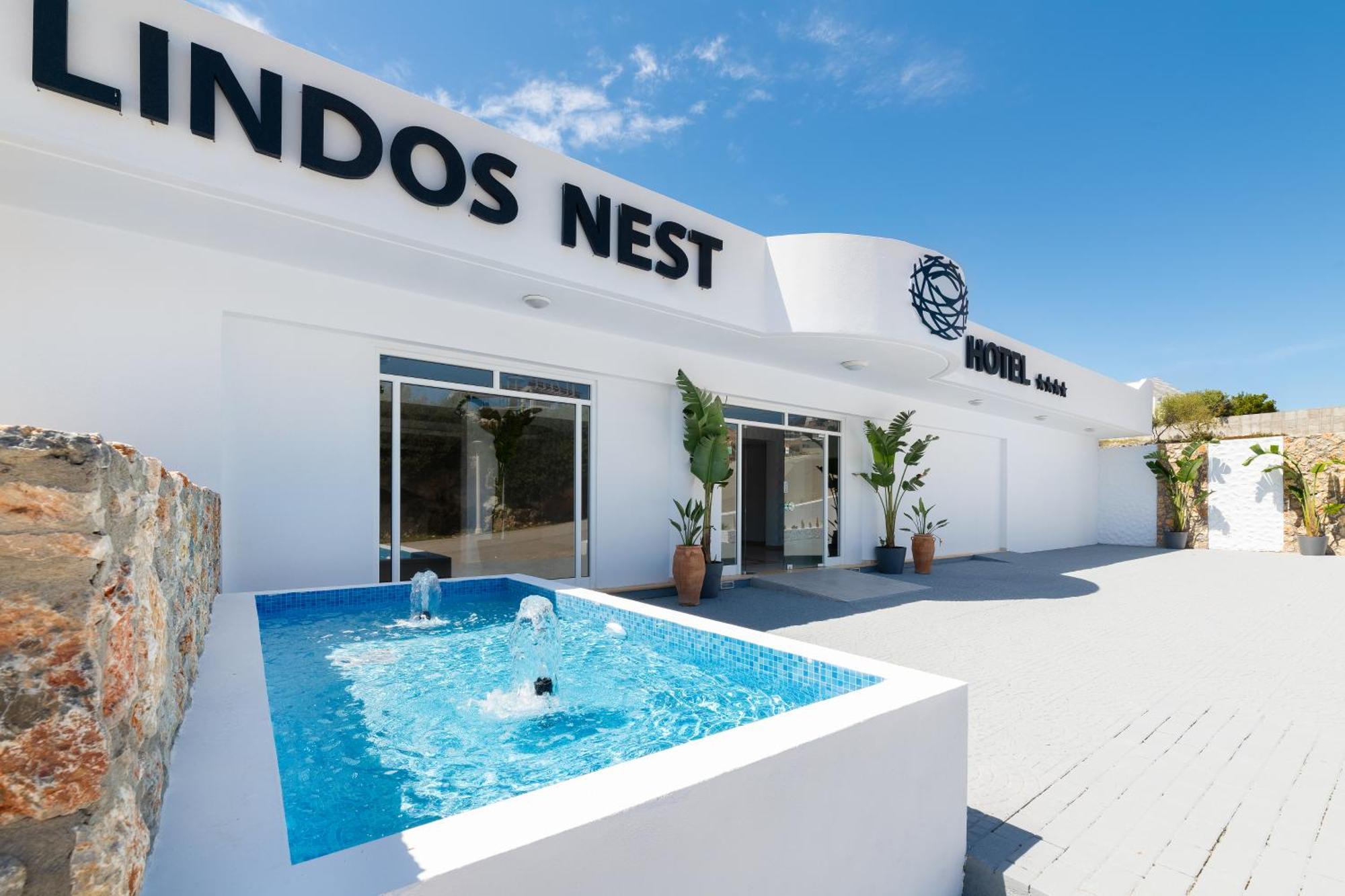 Pefki Lindos Nestアパートホテル エクステリア 写真